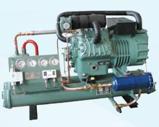 半封閉雙級壓縮冷凝機組